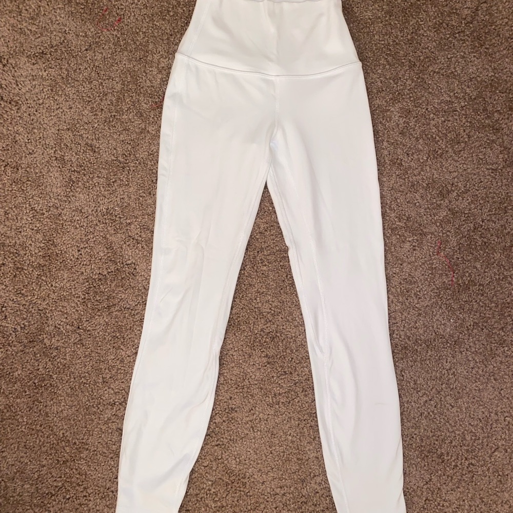 Lululemon Align Pant 25” White - Size 2